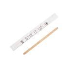 Amenity Services Wood Stirrer, Individually Wrapped STIR IT UP 10,000 Per Case Price Per Case